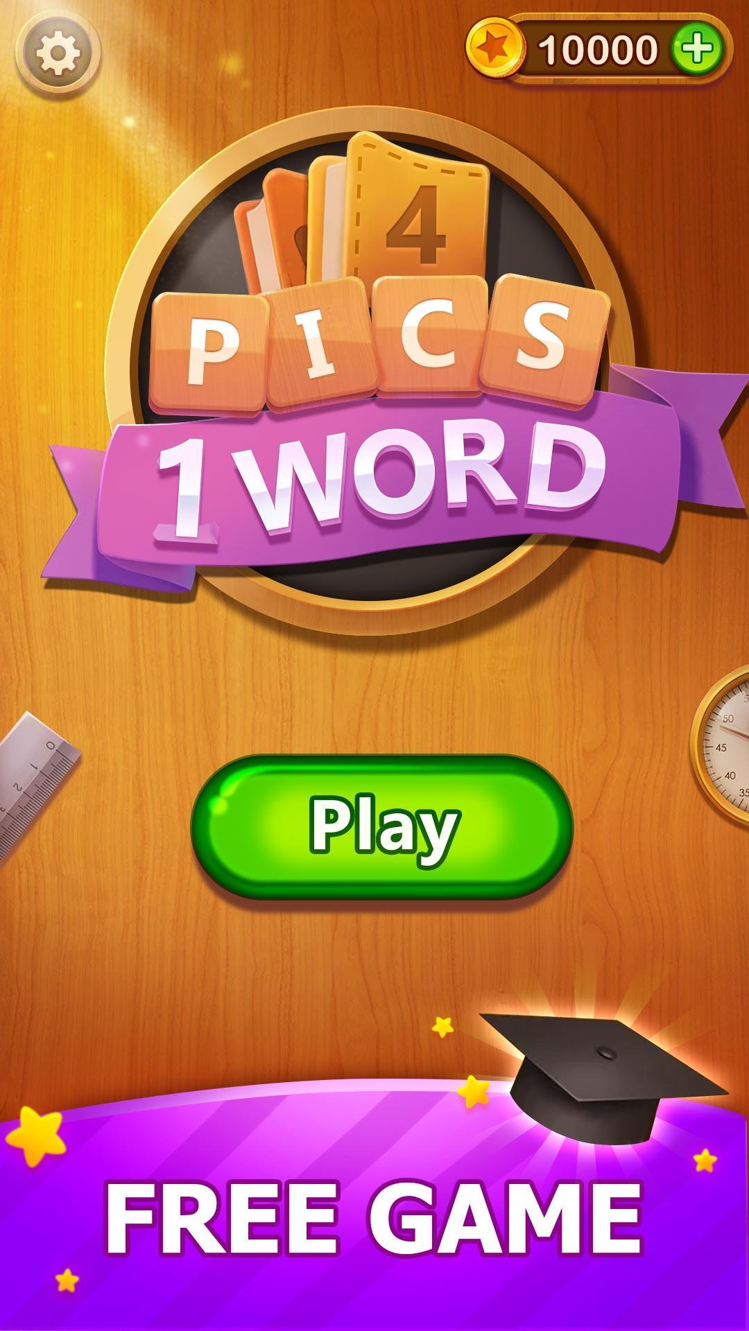 4 Pics Guess 1 Word - Word Games Puzzle screenshot game