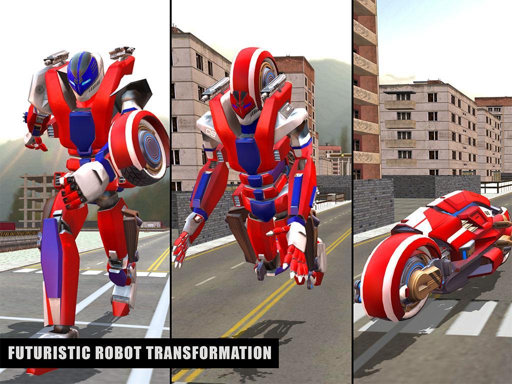 Super Moto Robot Transform screenshot game