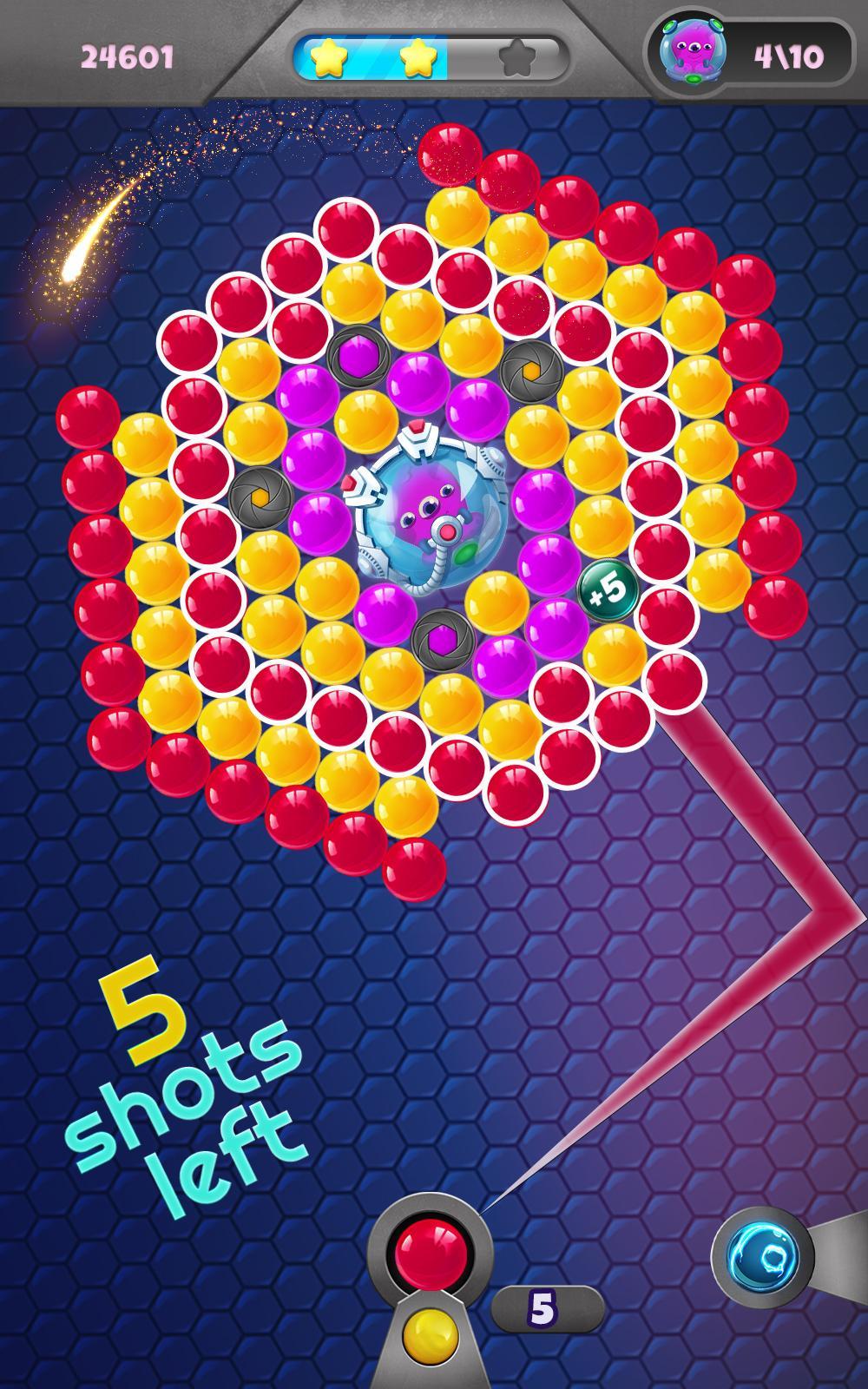 Скриншот игры Spin Bubble Puzzle