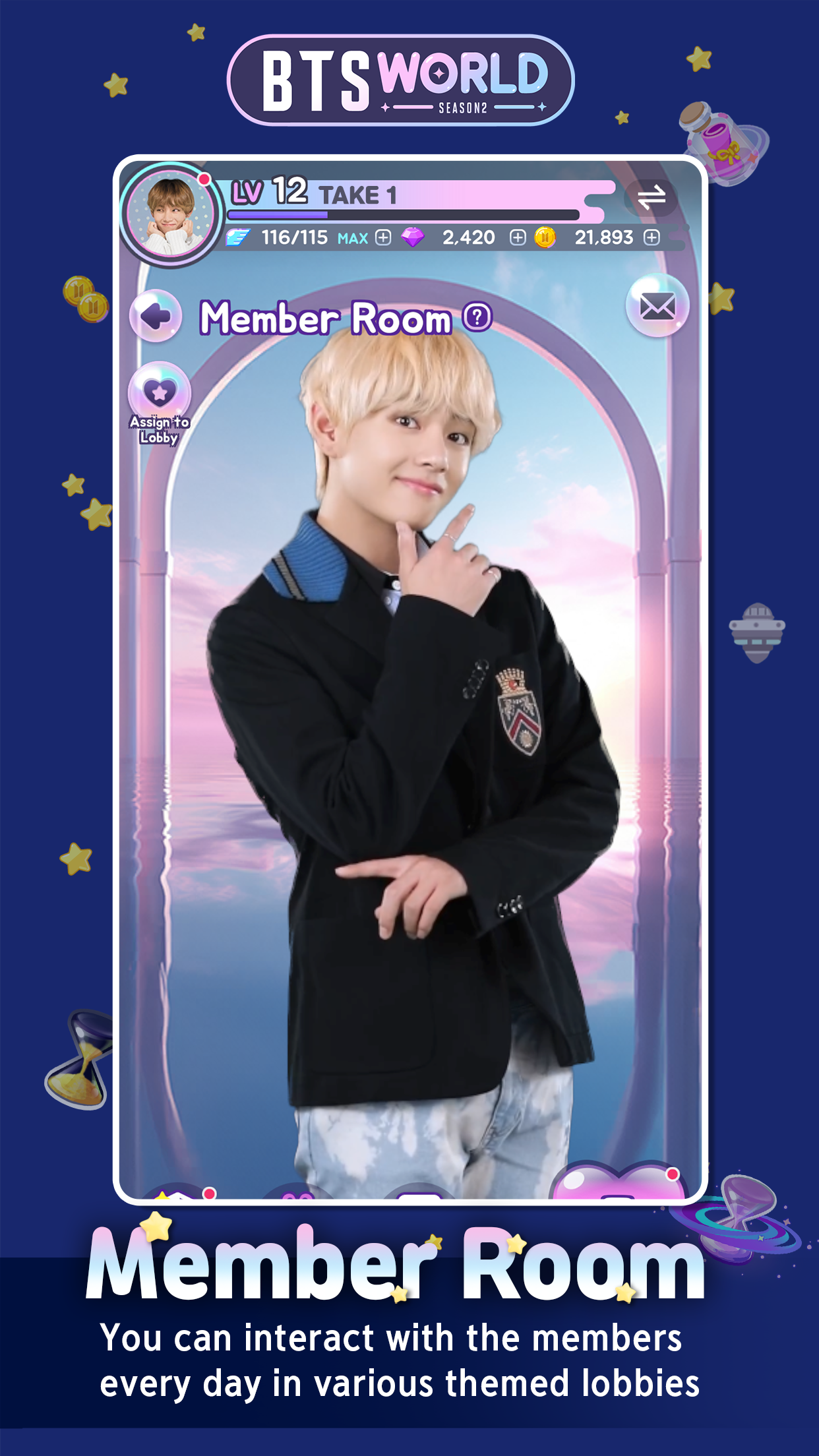BTS WORLD Season 2 Game Screenshot