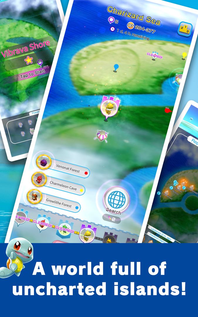 Pokémon Rumble Rush screenshot game