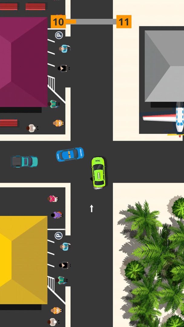 Screenshot of Pick Me Crazy Taxi Driving: Offline Car Games 2019