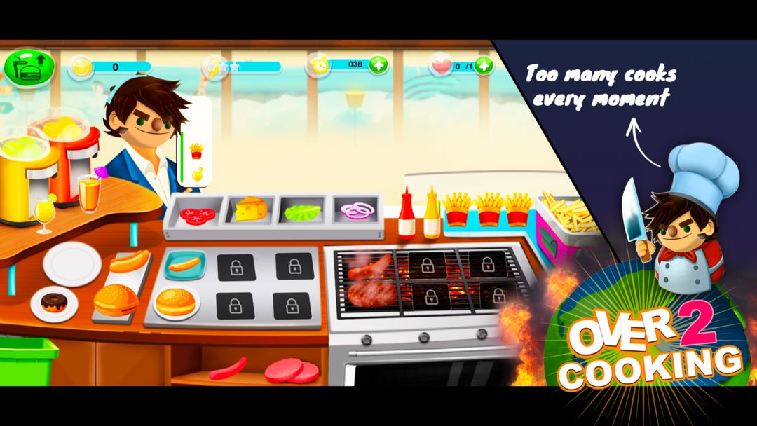 Overcooking : Cooking mobile game ภาพหน้าจอเกม