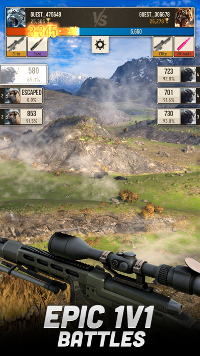 Hunting Battle: Hunter Game Game Screenshot
