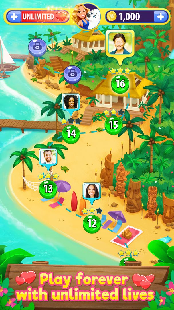 Wheel of Fortune PUZZLE POP screenshot game