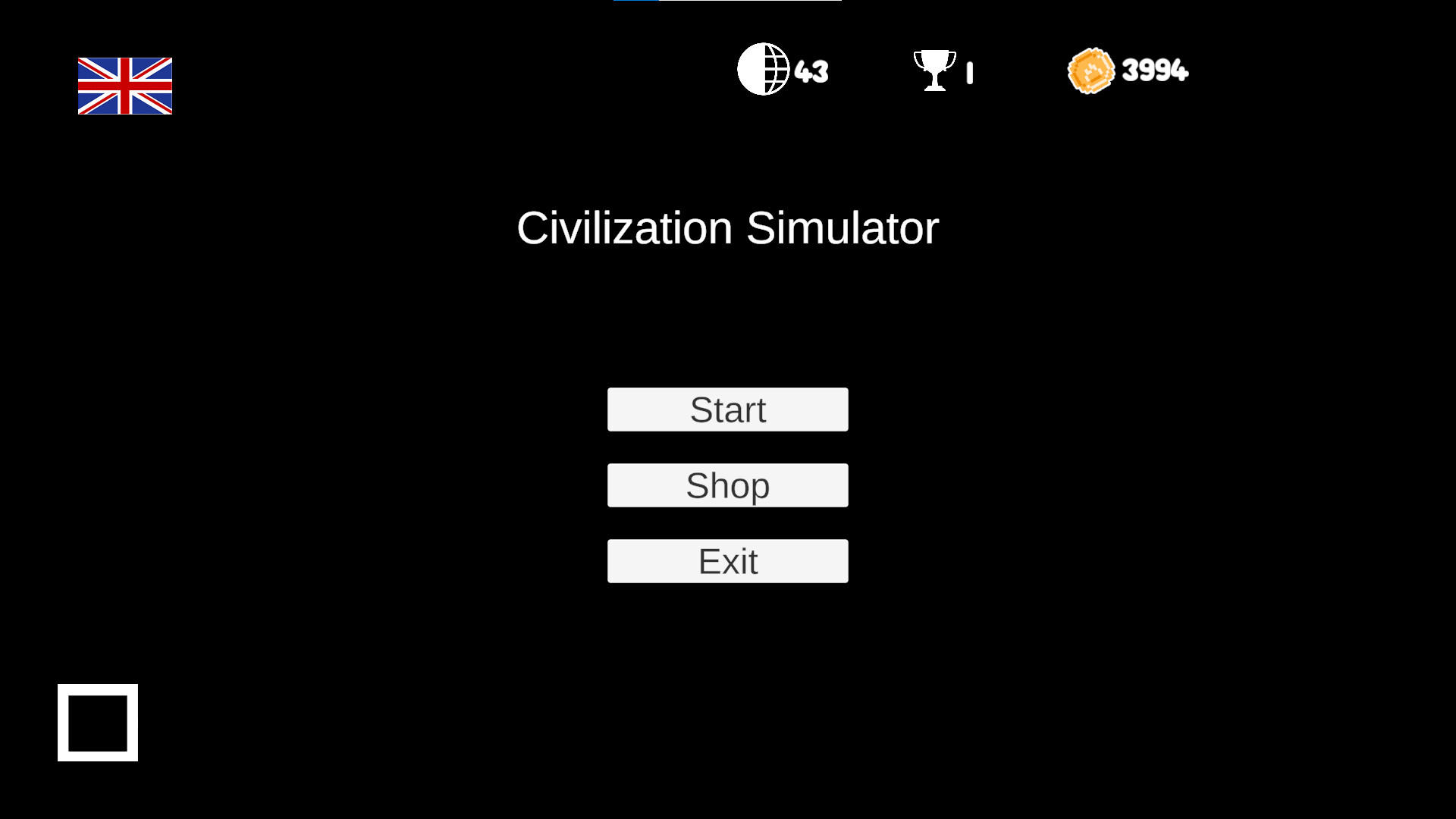 Screenshot 1 of Simulador de Civilização 