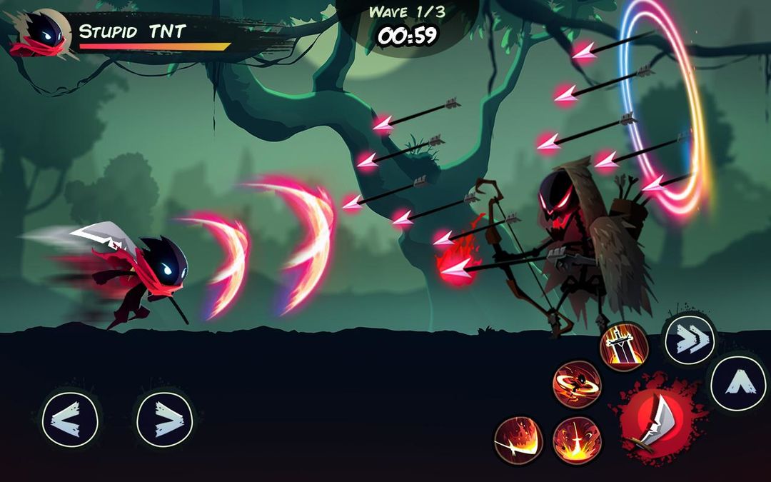 Shadow Stickman: Fight for Justice screenshot game