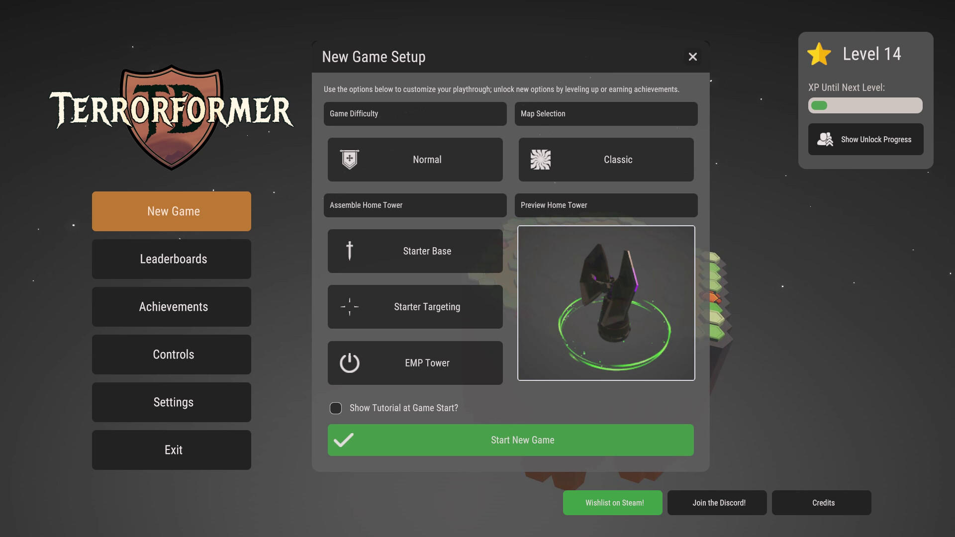 Terrorformer TD 게임 스크린 샷