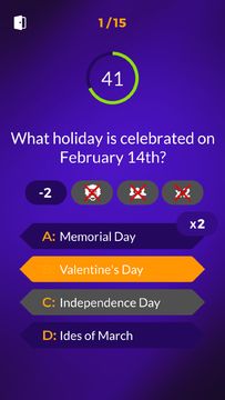 Quiz 2018 - Trivia Quiz Online Game Screenshot