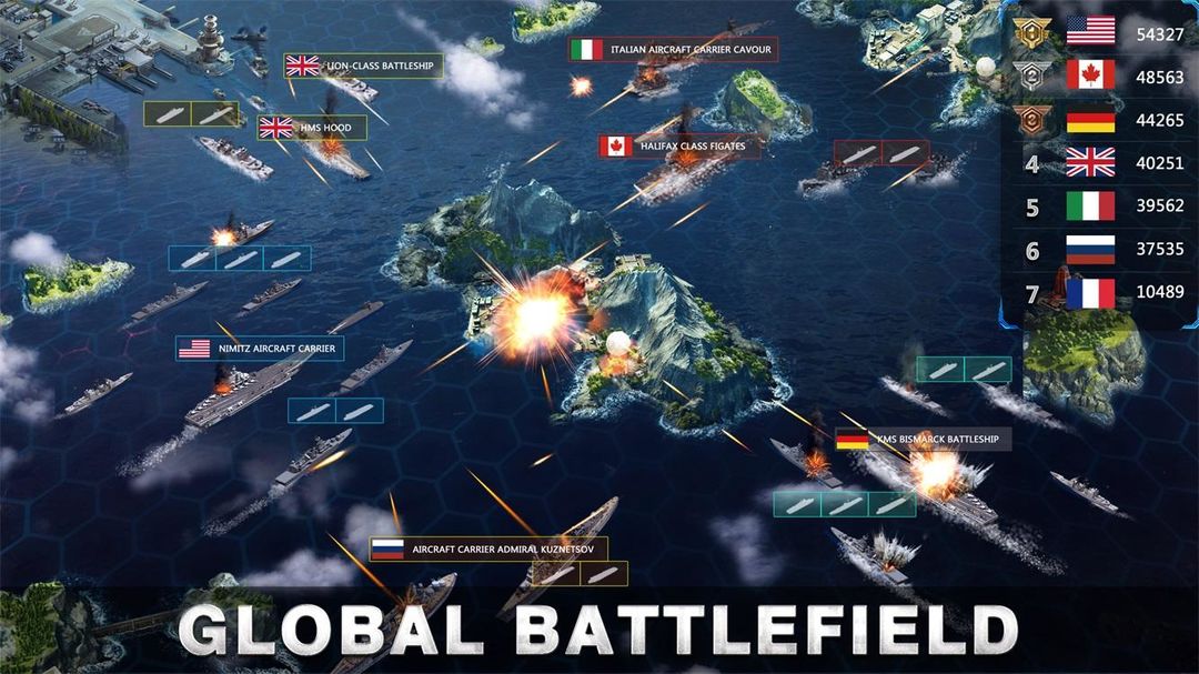 United Front：Modern War Strate screenshot game