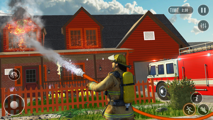 911 Rescue Firefighter Games Game Screenshot