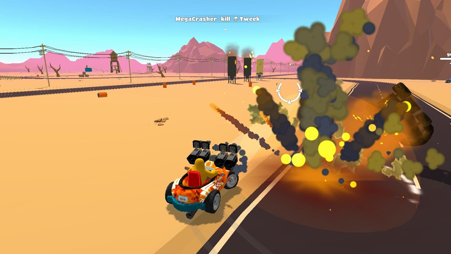 Screenshot of Carts Battle