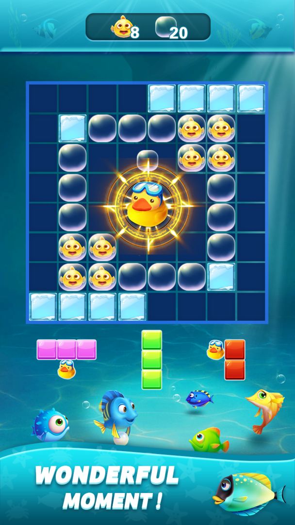 Block Ocean 1010 Puzzle Games ภาพหน้าจอเกม