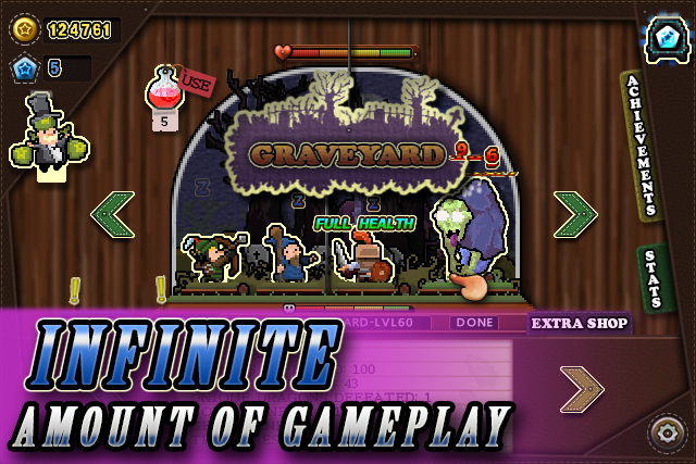 Tap Heroes - Idle Clicker Game Screenshot