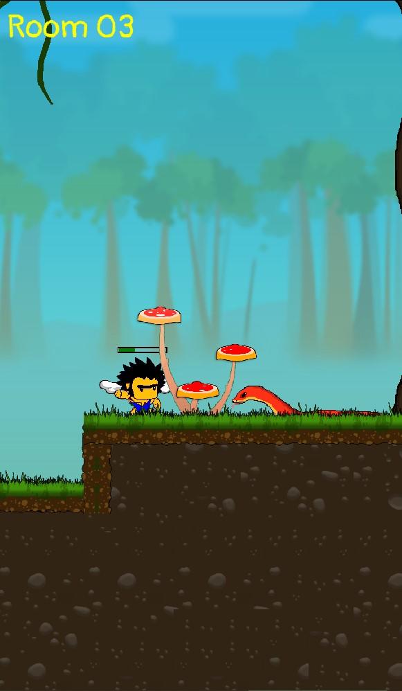 Jump Hit Man Game Screenshot