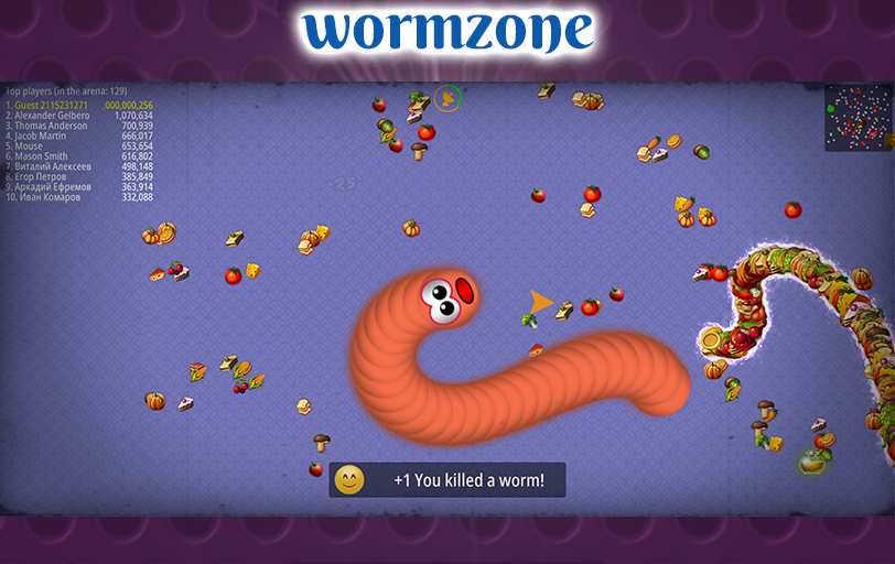 Screenshot of Snake Zone : worm mate zone