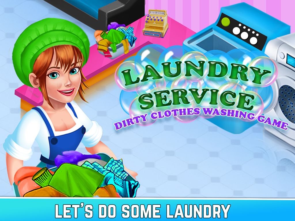 Laundry Shop Washing Games Sim ภาพหน้าจอเกม