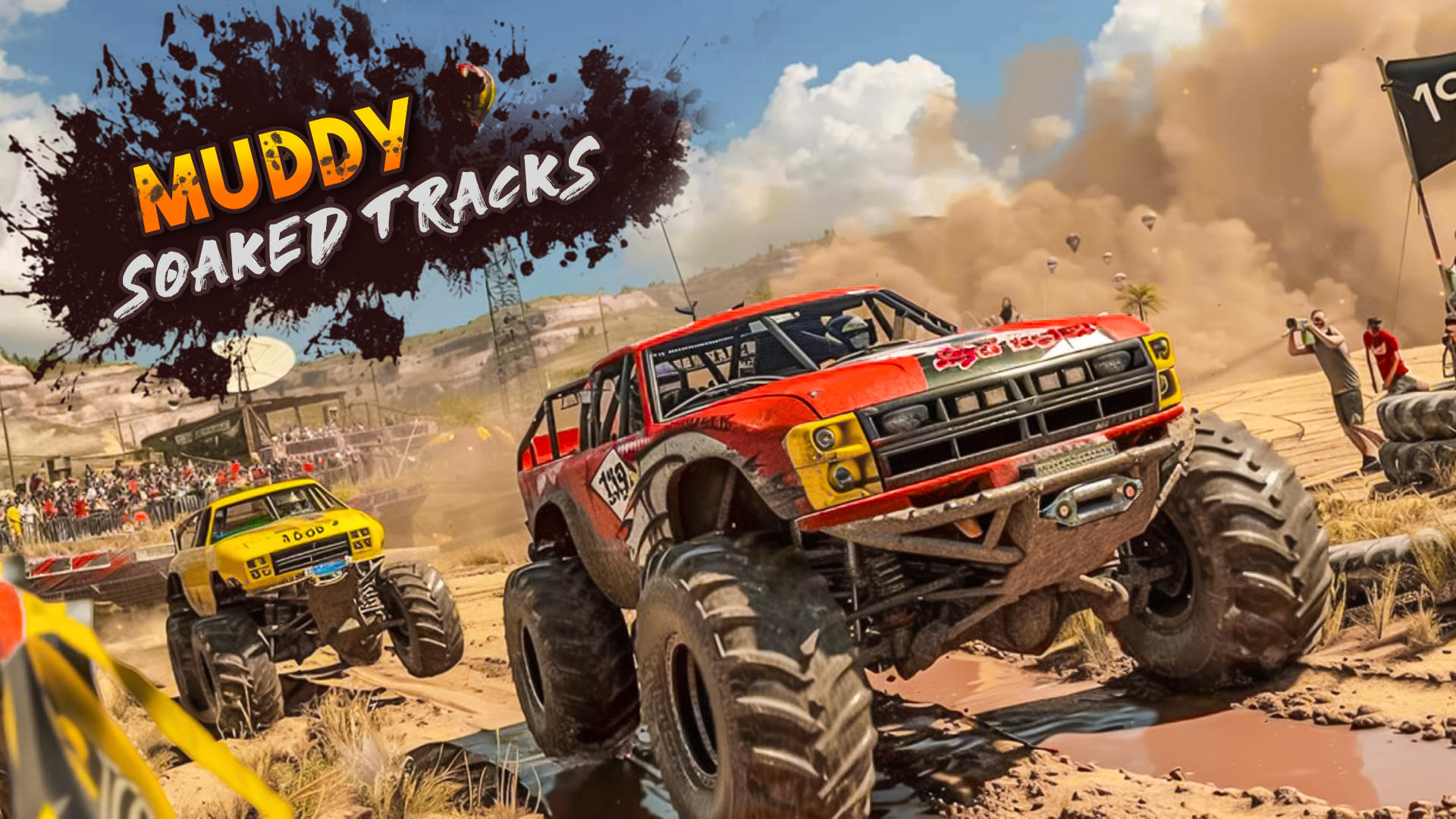 Скриншот игры Offroad Racing Mudding Games