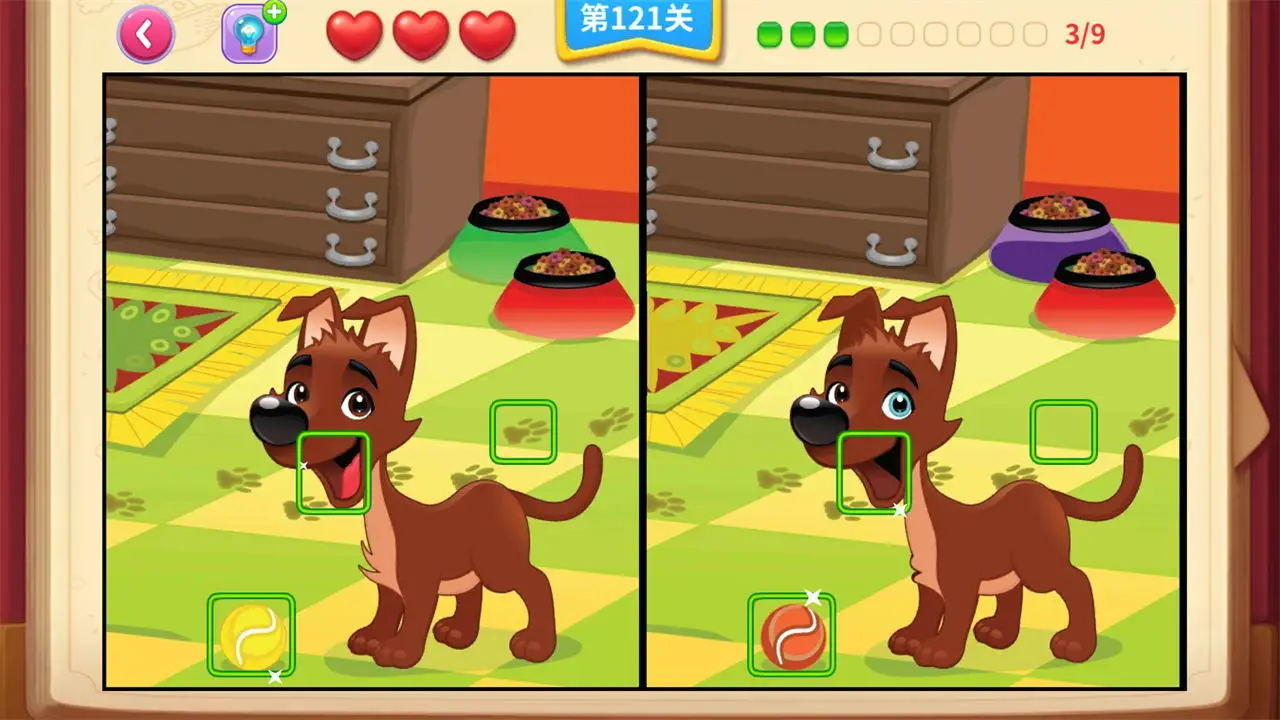 Скриншот игры 看图找不同