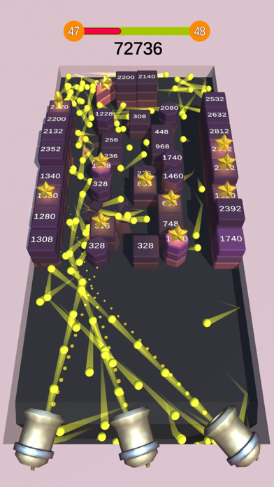 Nonstop Balls 3D Game Screenshot