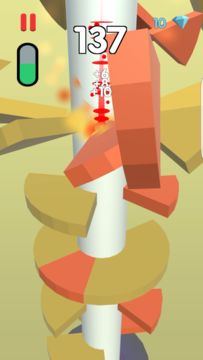 Helix Ball Jump 2 - Ball Drop Game Screenshot