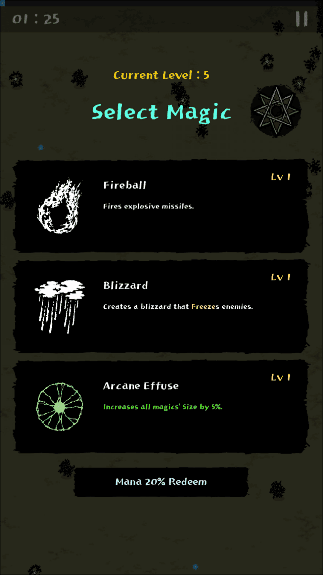 Magic Survival Game Screenshot