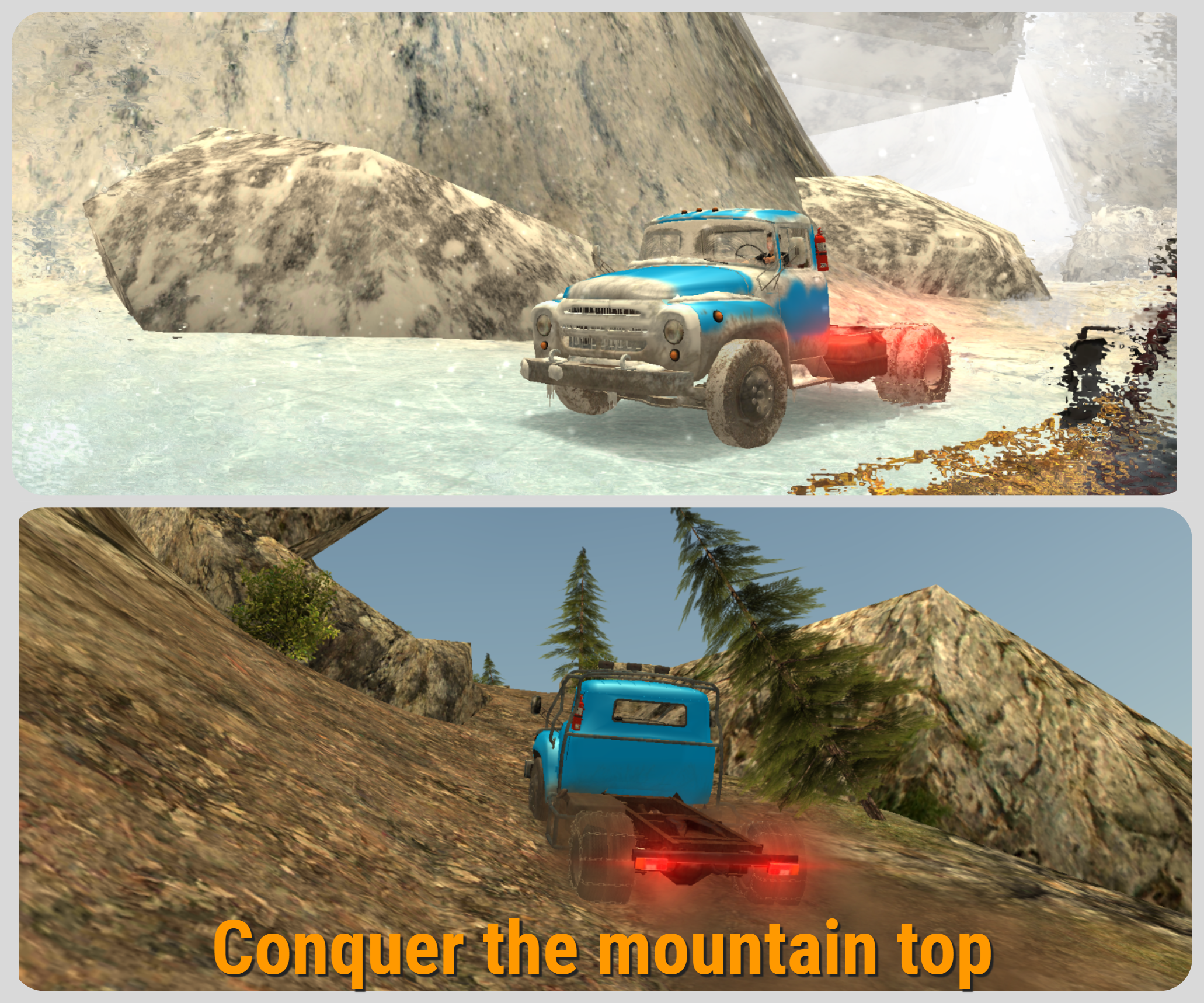 Скриншот игры Russian Car Driver ZIL 130