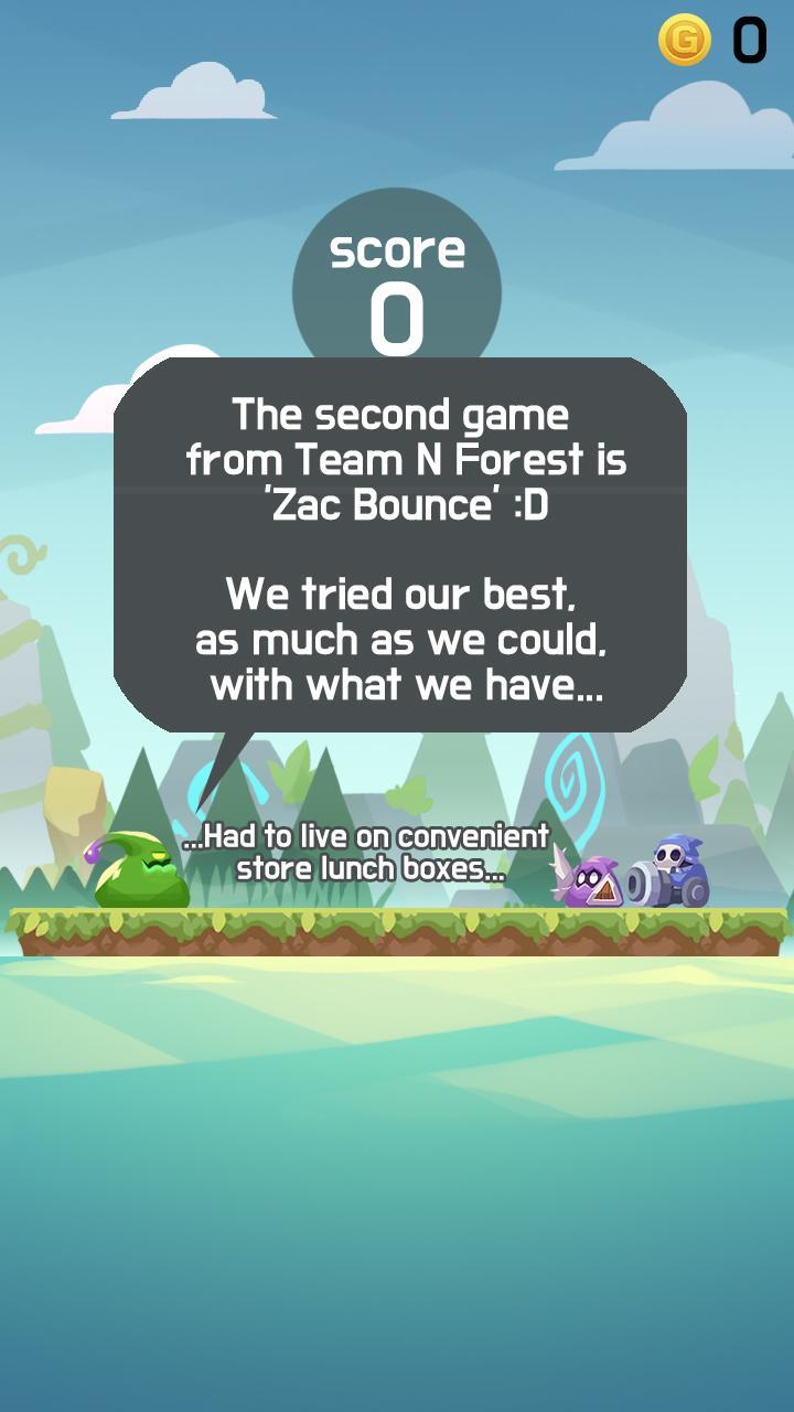 Zac Bounce Game Screenshot