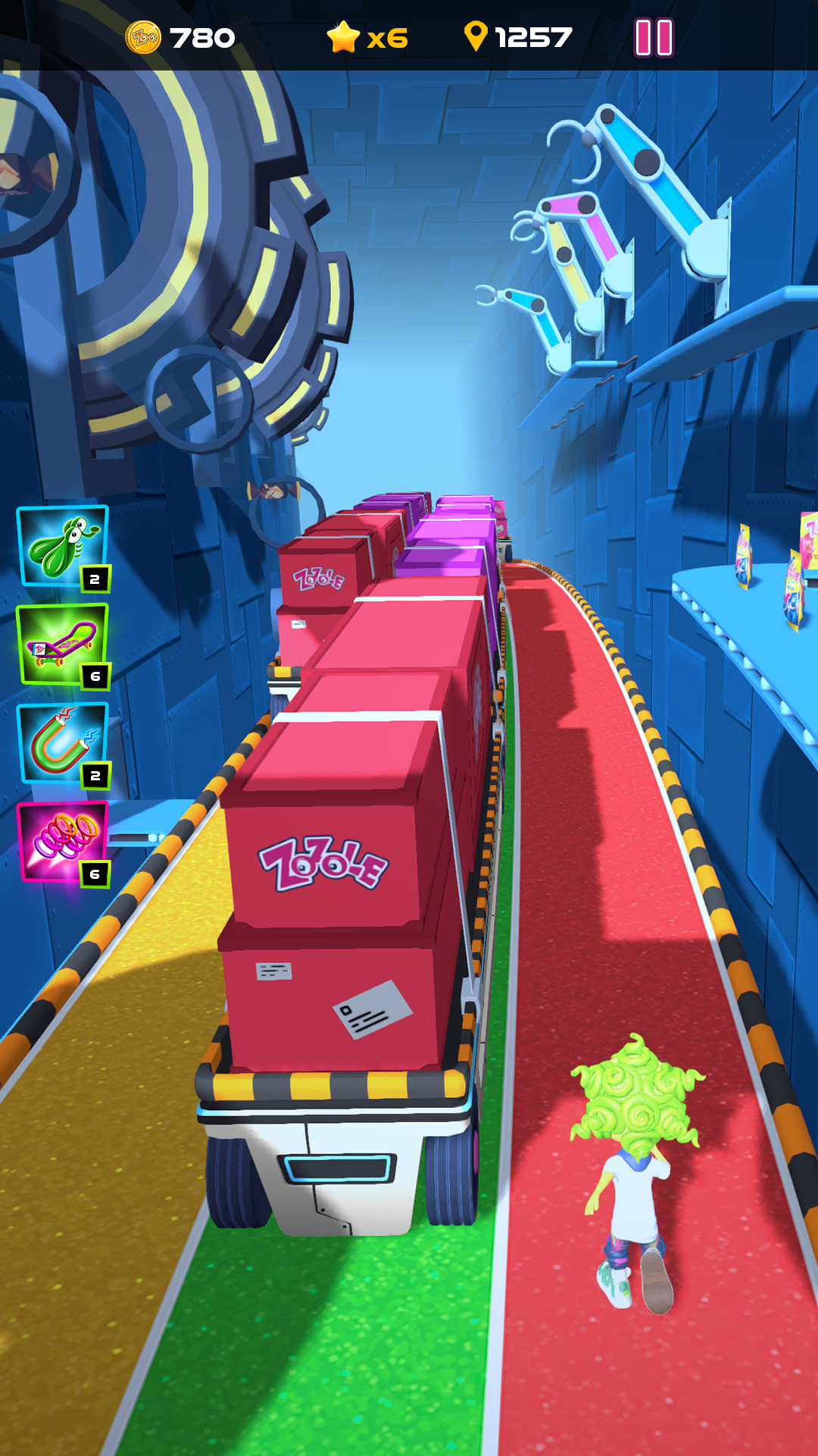 Zozole Run ภาพหน้าจอเกม
