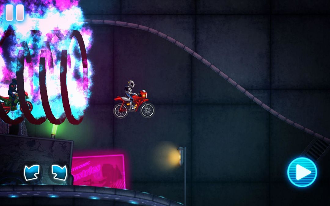 Bike Race: Speed Racer Of Night City遊戲截圖