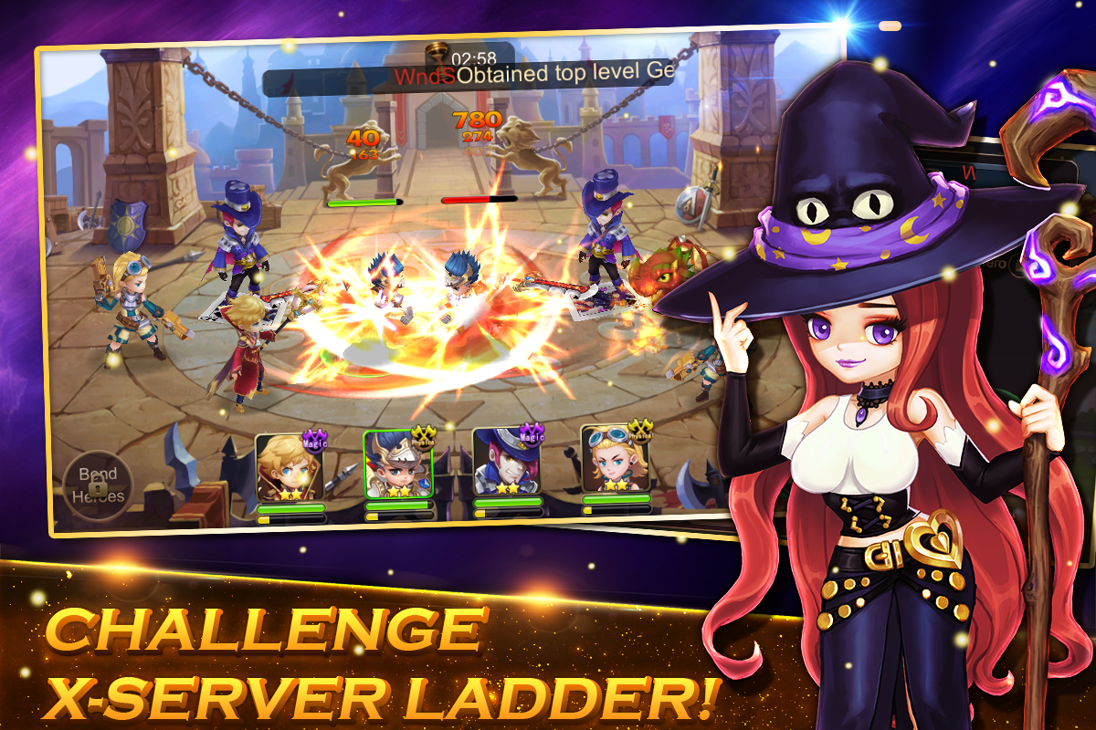 Скриншот игры Anime Saga