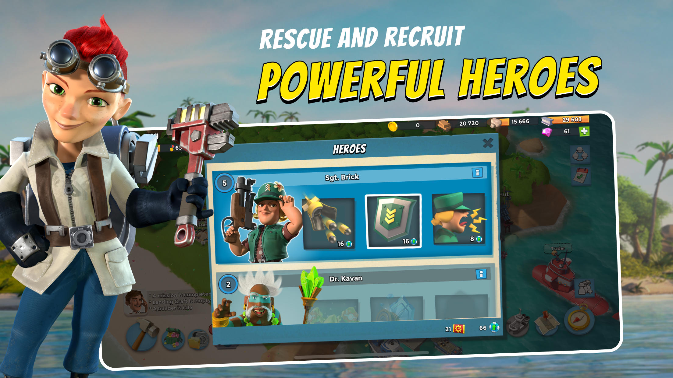 Скриншот игры Boom Beach: War Strategy Game