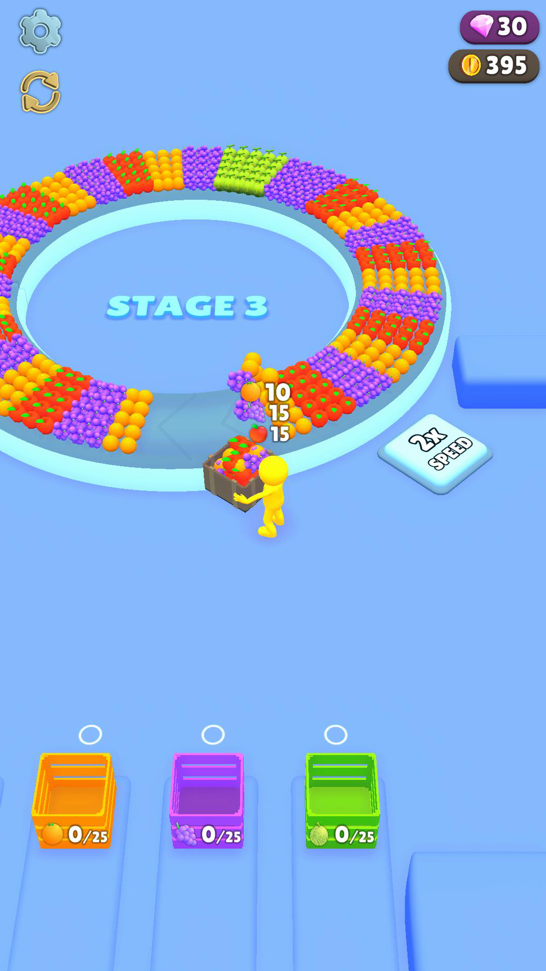 Fruity Sort Box ภาพหน้าจอเกม