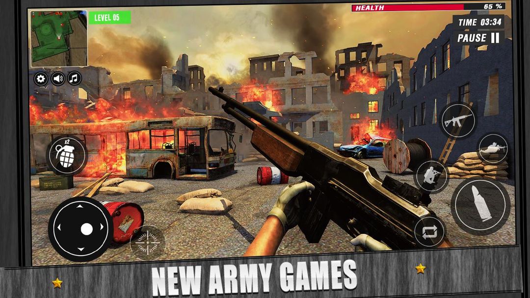 Screenshot of US War Special Ops : FPS ww gun shooting games