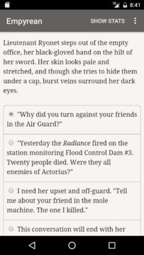 Cuplikan Layar Game Empyrean