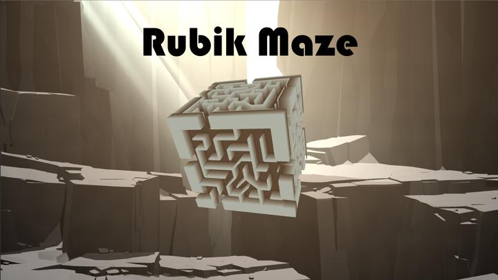 Banner of rubik maze 104