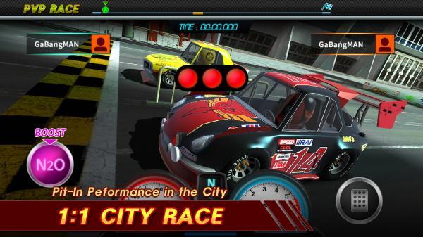 Cuplikan Layar Game Pit in Racing