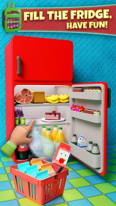 Скриншот игры Fill The Fridge 3D Organiser