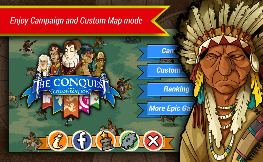 The Conquest: Colonization ภาพหน้าจอเกม