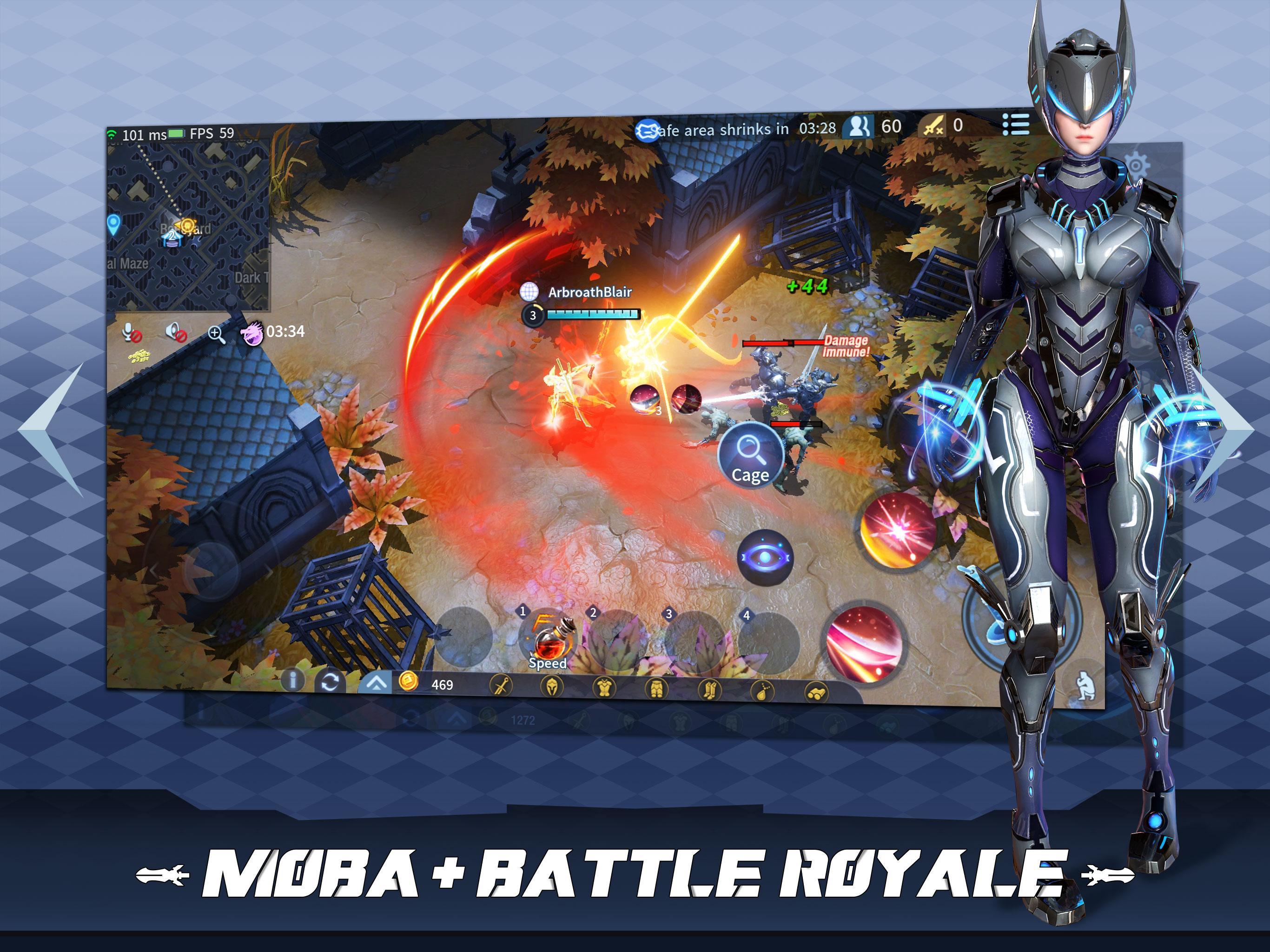 Survival Heroes - MOBA Battle Royaleのキャプチャ