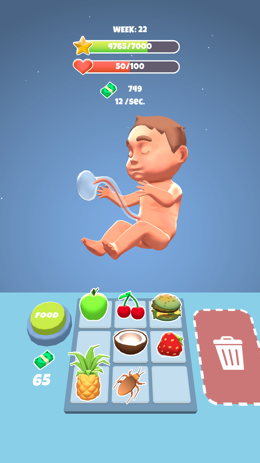 Embrio Evolution Merge 3D Game Screenshot
