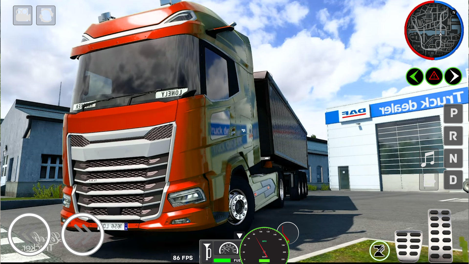 Oil Tanker Driving Truck Games Game Screenshot