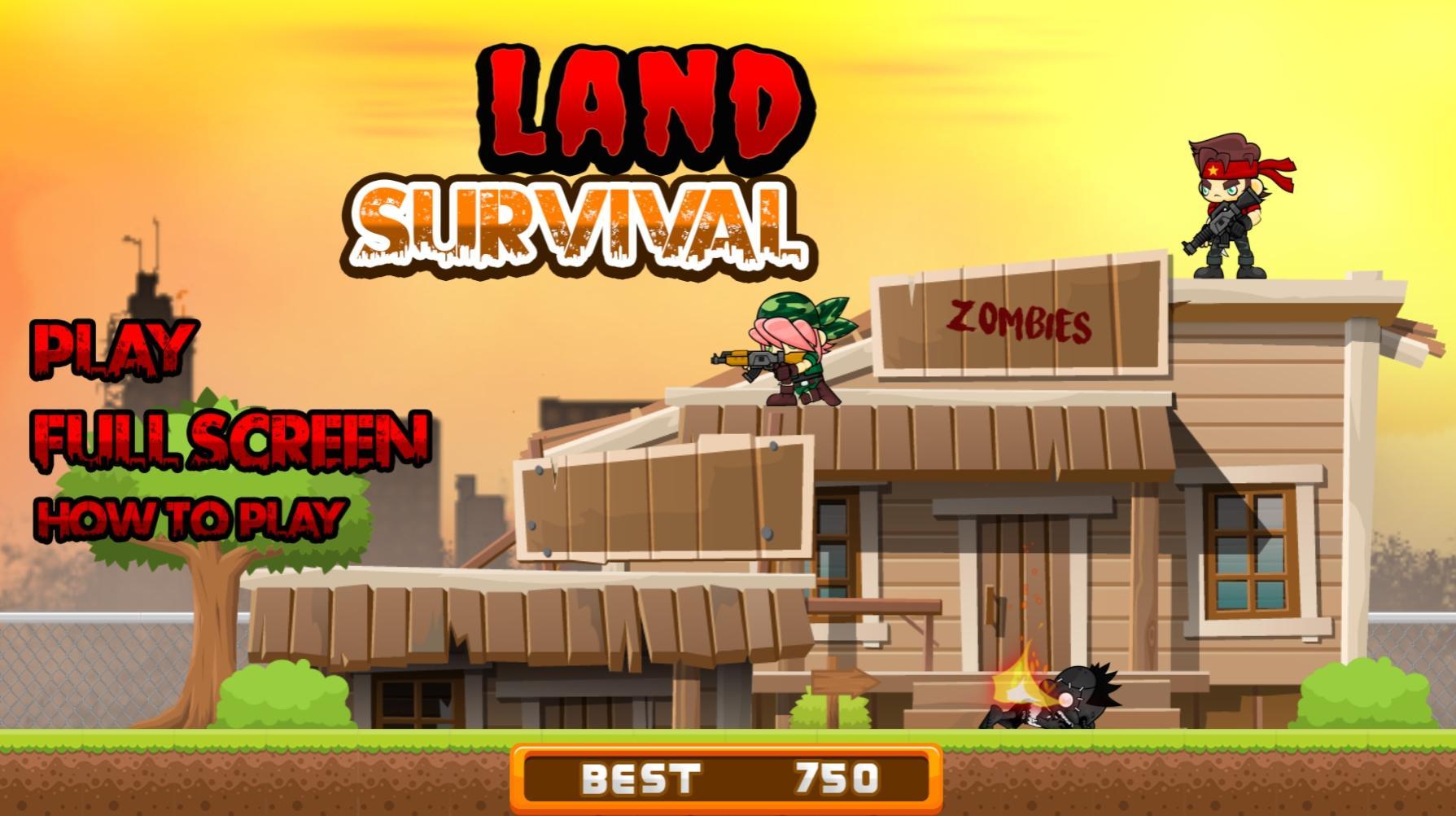 Cuplikan Layar Game Land Survival