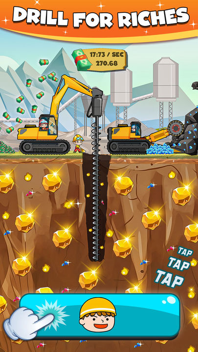 Screenshot 1 of Idle Miner Gold Clicker Games 3.9.4