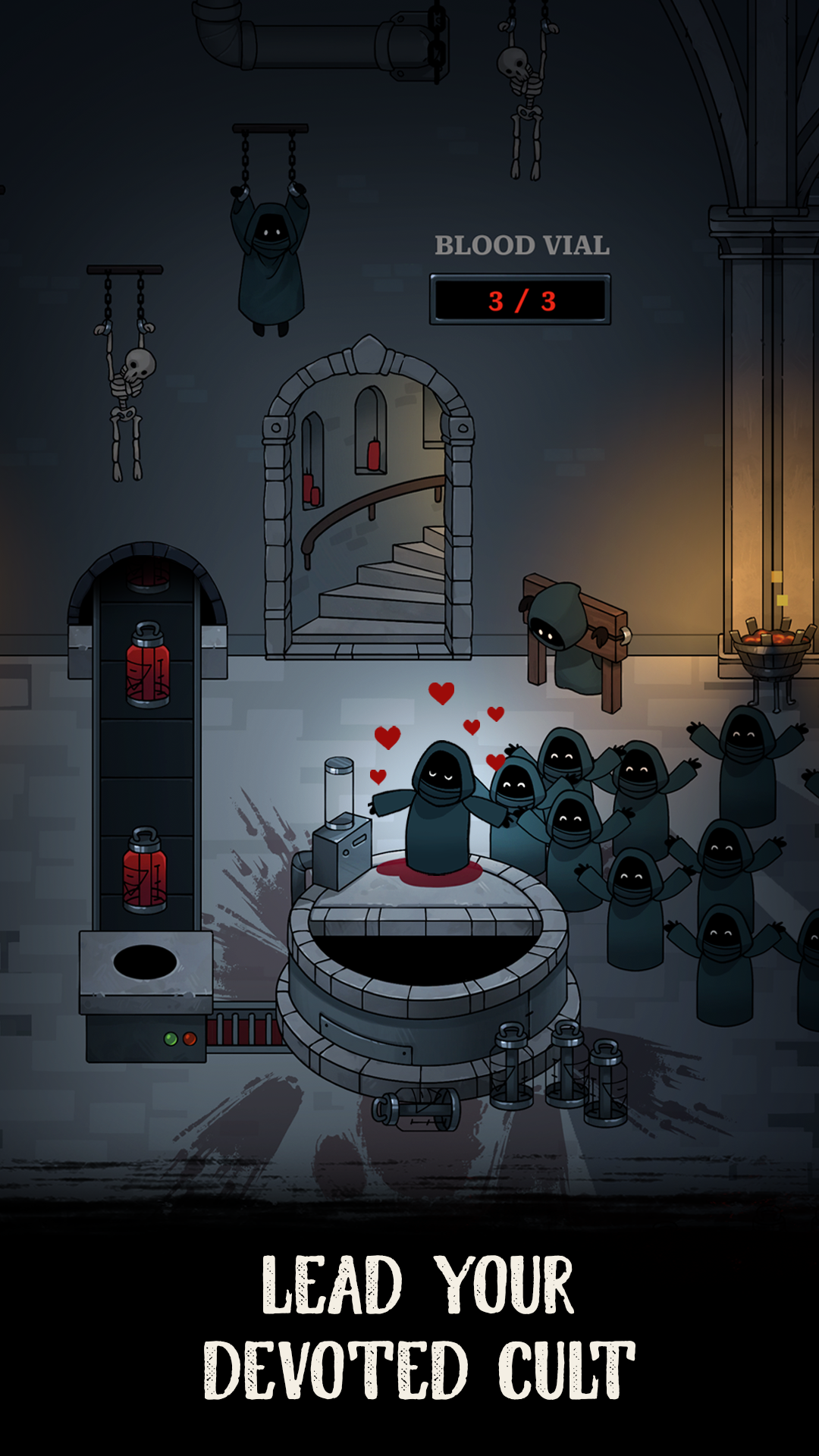 My Little Blood Cult *Spooky* Game Screenshot