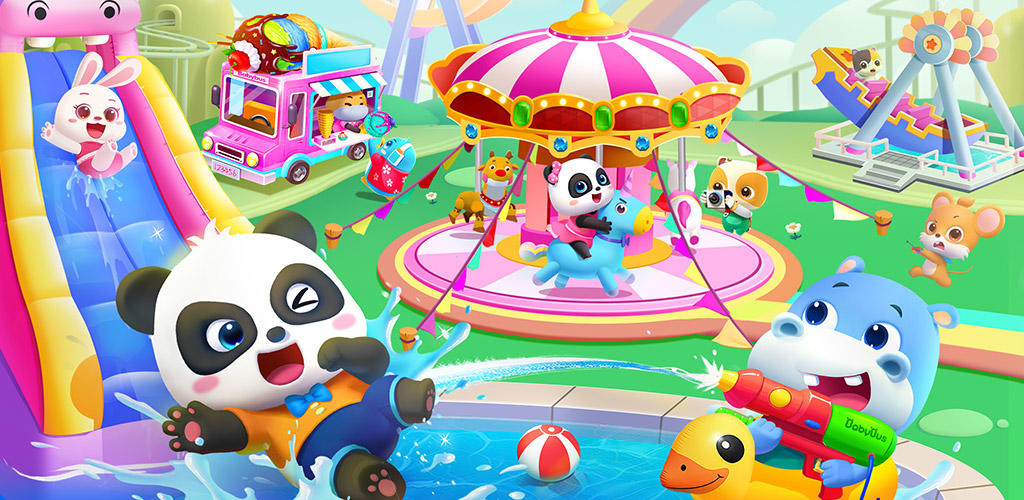 Banner of Baby Panda World: Kids Games 