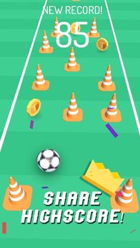 Soccer Drills: Kick Tap Game Game Screenshot