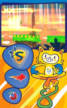 Rio 2016: Vinicius Run Game Screenshot
