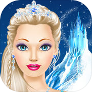 Салон Ледяной Королевы - Игра с макияжем и переодеванием для девочек