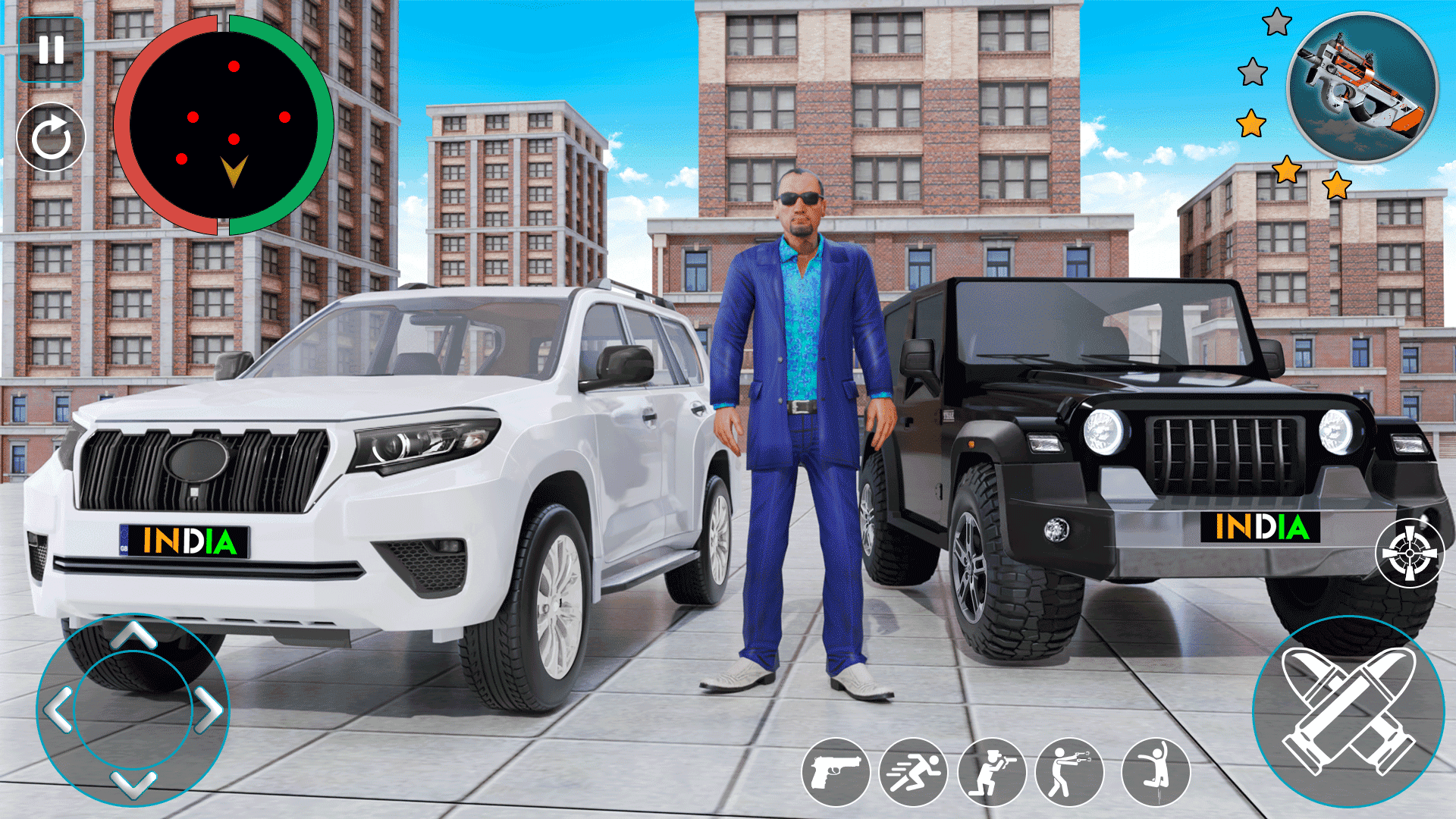 Indian Cars Driving Game 2024 ゲームのスクリーンショット